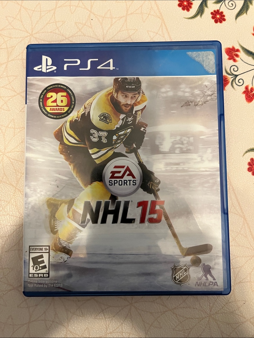 NHL 15 PS4 Video Game - Blue Case
